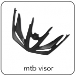 KASK štítek přilby Vertigo 2,0 black