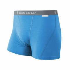 SENSOR MERINO WOOL ACTIVE pánské trenky modrá