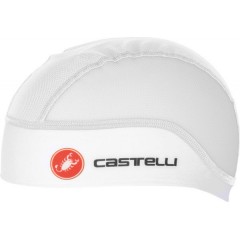 CASTELLI čepice pod přilbu Summer, white