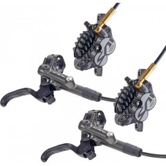 SHIMANO Brzdy SAINT BR-M820 přední + zadní hydraulické kotoučové s chladičem