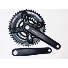 SHIMANO Kliky 3-oj FC-M171 28/38/48, 170mm osa čtyřhran černé