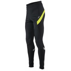 ETAPE pánské kalhoty Sprinter WS pas bez vložky, černá/žlutá fluo