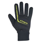 ETAPE pánské rukavice Gear WS+, černá/žlutá fluo