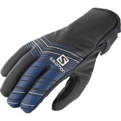 SALOMON rukavice Thermo M black/blue 16/17