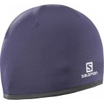 SALOMON čepice Active warm nightshade/grey 16/17