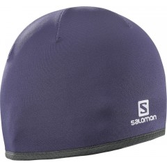 SALOMON čepice Active warm nightshade/grey 16/17