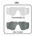 SALICE brýle 016ITACRX black/RWblue/clear+CRXsmoke