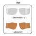 SALICE brýle 017ITA white/RW blue/clear+orange
