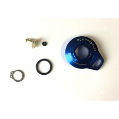 ROCKSHOX Compression Knob (set screw)/Internal Floodgate Cap Aluminum, Motion Control - Reba Revela