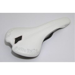 SELLE ITALIA sedlo Flite bílé/stříbrné manganese