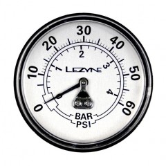LEZYNE tlakoměr náhradní 2,5" pro velké pumpy, 220