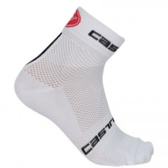 CASTELLI pánské ponožky Free 6, white
