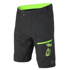 ETAPE pánské volné kalhoty FREERIDE, černá/zelená