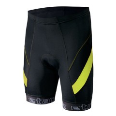 ETAPE pánské kalhoty PROFI PAS s vložkou, černá/žlutá fluo