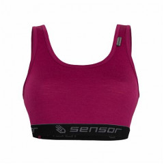 SENSOR MERINO ACTIVE dámská podprsenka lilla