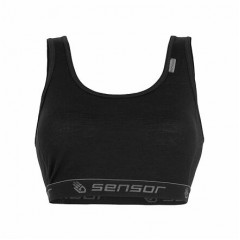 SENSOR MERINO ACTIVE dámská podprsenka černá