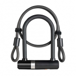 AXA zámek Newton Mini 150/14 + kabel 100/8 klíč černá