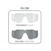 SALICE brýle 018ITACRX black/RWyellow/clear+CRXsmo