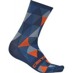 CASTELLI pánské ponožky Fausto, multicolor/blue