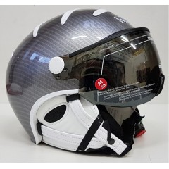 KASK lyžařská helma Elite PRO light carbon/white 58cm