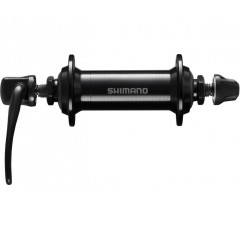 SHIMANO náboj přední HBTX500 černý 32H