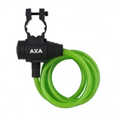 AXA zámek Zipp 120/8 klíč zelená