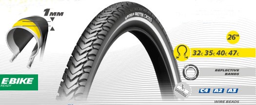 MICHELIN Plášť PROTEK CROSS 47-559 (26X1.85), BR | Sportovnidum.cz