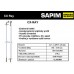 SAPIM CX Ray 250 černý rovný
