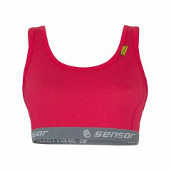 SENSOR MERINO ACTIVE dámská podprsenka magenta