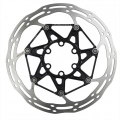 SRAM Kotouč Centerline 2 Piece 180mm Black (v balení titanové šrouby) Rounded