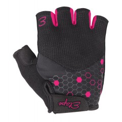 ETAPE dámské rukavice BETTY, černá/růžová