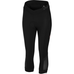CASTELLI dámské kalhoty Vista 3/4 s vložkou, black