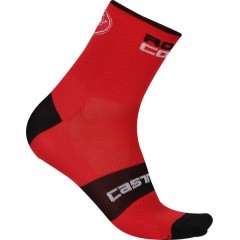 CASTELLI pánské ponožky Rosso Corsa 6 cm, red