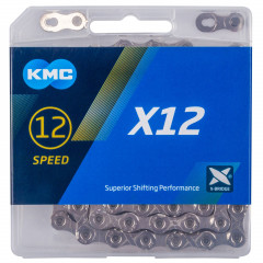 KMC X-12 BOX STŘÍBRNÝ