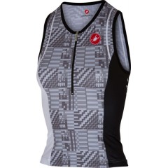 CASTELLI dámský top Core Tri, camouflage gray