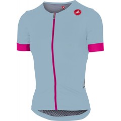 CASTELLI dámský dres Free Speed Race, pale blue/pink
