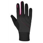 ETAPE dámské rukavice AMBER WS+, černá/růžová