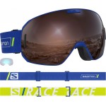 SALOMON lyžařské brýle S/MAX race blue/solar silver 18/19