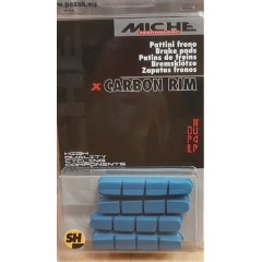 MICHE brzdový špalek X-Carbonio SH 4 ks modrý