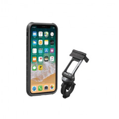 TOPEAK obal RIDECASE pro iPhone X černá/šedá