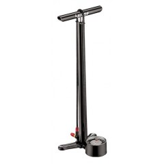 LEZYNE pumpa CNC Floor Drive black ABS1P červená k