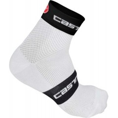 CASTELLI pánské ponožky Free 6 cm, white/black