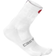 CASTELLI ponožky Quattro 6 cm, white