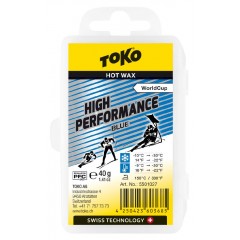 TOKO vosk High Performance 40g blue -10/-30°C