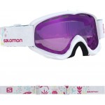 SALOMON lyžařské brýle Juke white/UNI ruby 19/20