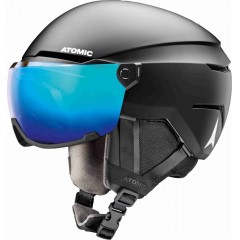 ATOMIC lyžařská helma Savor visor stereo black 51-55cm