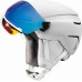 ATOMIC lyžařská helma Savor visor stereo white 55-59cm