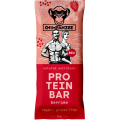 CHIMPANZEE BIO PROTEIN BAR Berries 40g, CZ-BIO