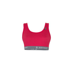 SENSOR MERINO ACTIVE dámská podprsenka magenta