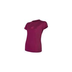 SENSOR MERINO ACTIVE PT ORCHIDEA dámské triko kr.rukáv lilla